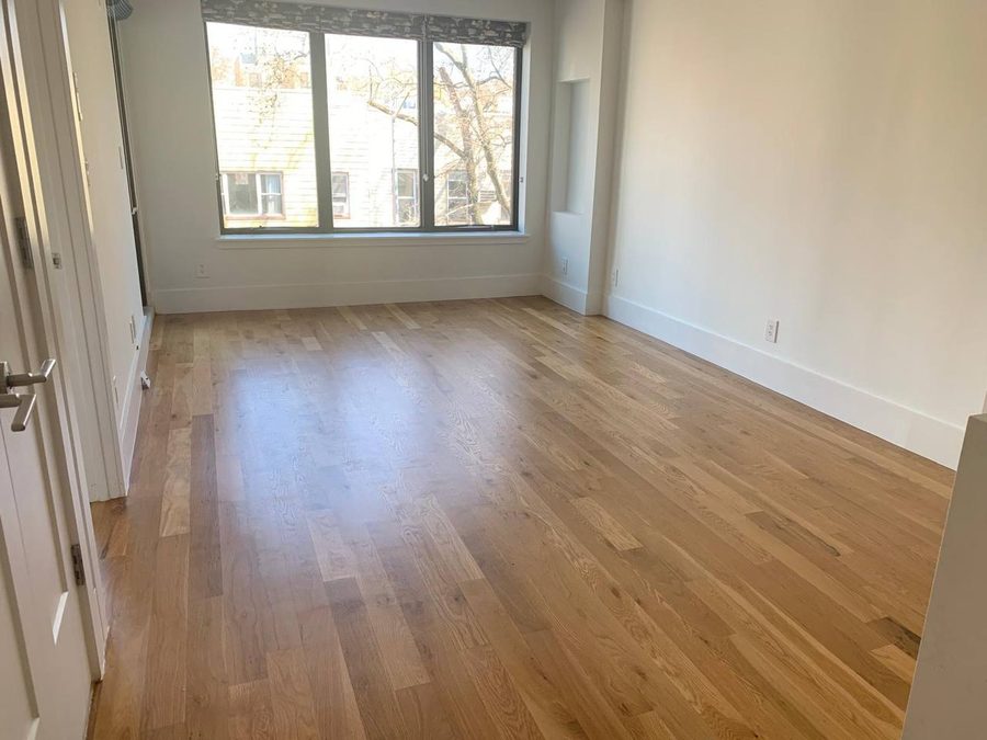 Hardwood floor refinishing Brooklyn — parquet sanding and staining